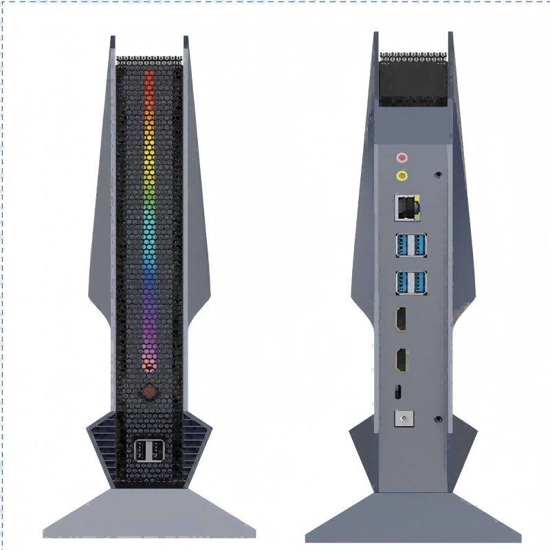 Mini PC de jeu de bureau, proc - Intel Core I9 13900H Mini Pc avis et prix